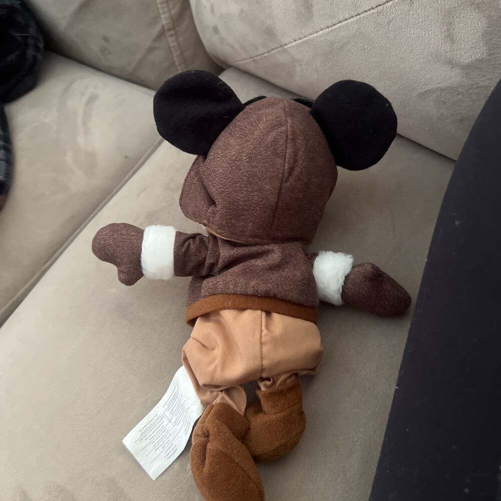 Disney PILOT MICKEY Plush Stuffed Character 9.5” Disneyland - Picture 2 of 2